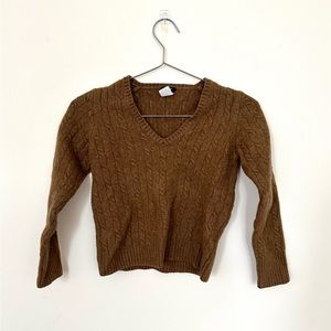 J. Crew Cable Knit Sweater